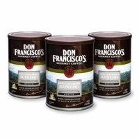Don Francisco's Canned Coffee, Colombia Supremo Medium Roast, 12-Ounce (Pack of 3)