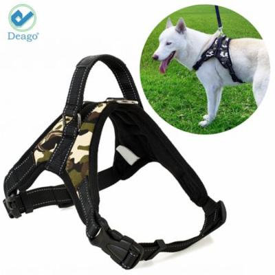 Deago No Pull Dog Harness Reflective Safety Pet Vest Adjustable Dog Harness With Handle for Small/Medium/Large dogs Outdoor Training Walking Traveling
