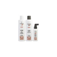 NIOXIN by Nioxin - SET-3 PIECE MAINTENANCE KIT SYSTEM 3 WITH CLEANSER 10.1 OZ & SCALP THERAPY 10.1 OZ & SCALP TREATMENT 3.38 OZ (PACKAGING MAY VARY) - UNISEX