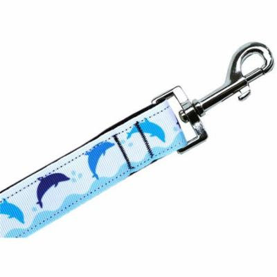 Blue Dolphins Nylon Pet Leash 3/8in by 6ft