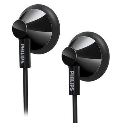 Philips In-Ear Headphones Black SHE2100BK/28