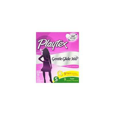 2 Pk Playtex Tampons Fresh Scent 9 Regular & 9 Super Absorbency Per Box 36 Total