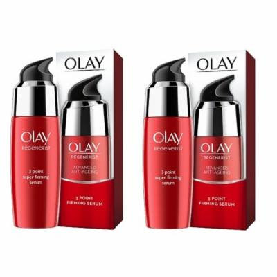 Olay Regenerist Advanced Anti-Ageing 3 Point Firming Serum, 1.7 Oz (50 ml) (Pack of 2)