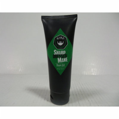 Gibs Sharp Dressed Mane Shave Gel, 4 oz-Pack of 6