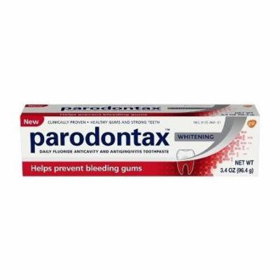 5 Pack Parodontax Daily Fluoride Anticavity Toothpaste Whitening 3.40oz Each