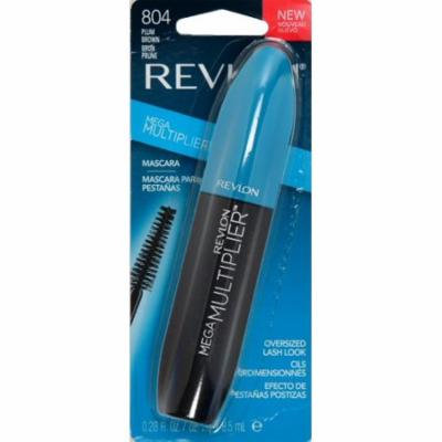 Revlon Mega Multiplier Mascara, Plum Brown (Pack of 2)
