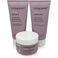3 Pack - Living Proof Restore Repairing and Damage Reversing Travel Kit 1 ea
