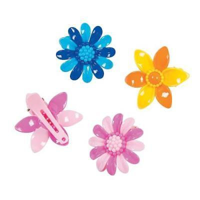 IN-13756650 Flower Hair Clip Assortment Per Dozen 2PK