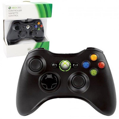 Microsoft NXX360-124 Xbox 360 Wired Controller Black