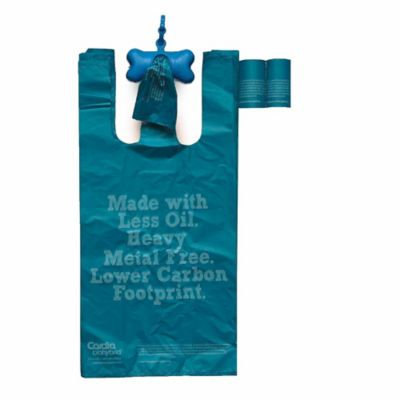 Pet Life Recyclable Bio-hybrid Thermoplastic and Polyethylene Carbon Reduced Eco-friendly Pet Waste Bags