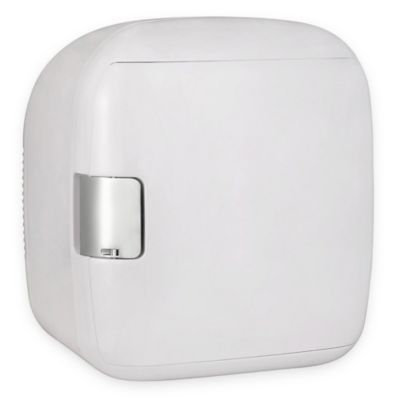 Gourmia GMF900 Portable 9 Can Mini Fridge Cooler and Warmer for Home, Office, Car or Boat AC DC