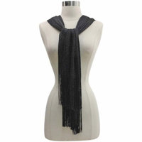 Lightweight Mesh Metallic Scarf