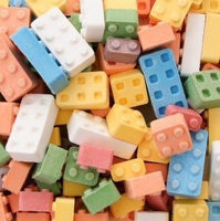 Candymachines Candy By The Pound - 5 Pound Bag of Candy Blox
