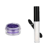 Baomabao Shimmer Glitter Lip Gloss Powder Palette Glitter Lipstick Cosmetic Eye shadow