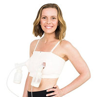 Simple Wishes D Lite Hands Free Pumping Bra, Patented, Soft Pink, XS-Large