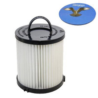 HQRP HEPA Filter for Eureka Clean Living 3281BZ 3281AZ / WhirlWind Plus 3282AVZ Upright Vacuum + HQRP Coaster