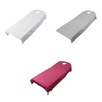 MagiDeal 3Pieces 80190cm Cosmetic salon sheets SPA massage treatment bed cover + hole