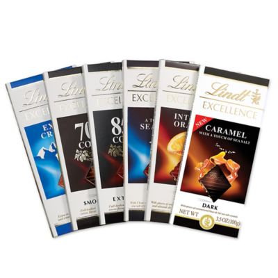 Lindt & Sprungli Lindt Excellence Assorted Bar Collection, 6ct