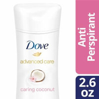 Dove Advanced Care Antiperspirant Deodorant Caring Coconut 2.6 oz (Pack of 10)