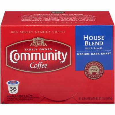 Community Coffee Single-Serve Cups House Blend, 36 Count