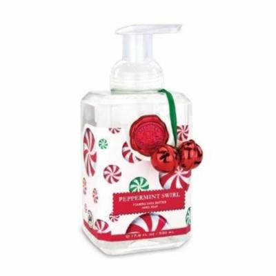 Michel Design Works Foaming Shea Butter Hand Soap 17.8 Oz. - Peppermint Swirl