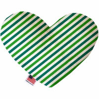 Lucky Stripes 6 inch Heart Dog Toy