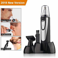 2 In 1 Electric Shaver/Nose Trimmer with Battery-Operated