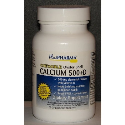 Chewable Calcium 500 plus D (Compare to Os-Cal 500 Chewable) 60ct