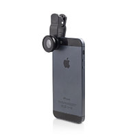Kikkerland Clip Lens Set-BLACK-One Size