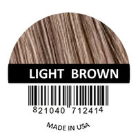 Hair Fibers by Samson Best Hair Loss Concealer Building Fibers Containers & Refills for all brand names Made in USA (Light Brown Refill)