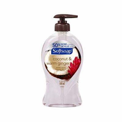 2 Pack Softsoap Hand Soap Coconut & Warm Ginger 11.25oz Each