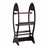 Fish style Cat Climbing Stand, Dark Espresso, One Size