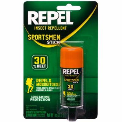 3 Pack Repel Insect Repellent Sportsmen Stick, Roll-On, 1 Ounce Each