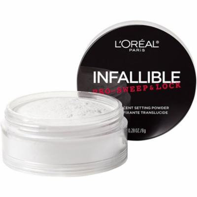 2 Pack - L'Oreal Paris Infallible Pro Sweep & Lock Loose Setting Powder, Translucent 0.28 oz
