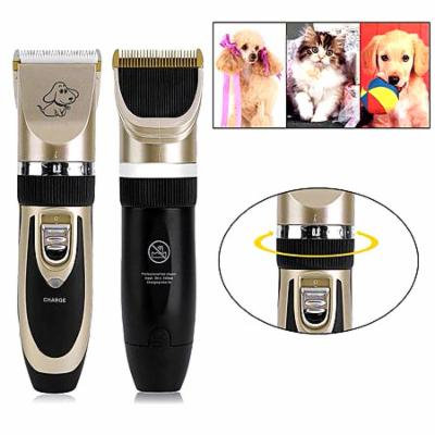 Quiet Mute Electric Trimmer Clipper Shaver Grooming Kit Set for Pet Cat Dog Hair