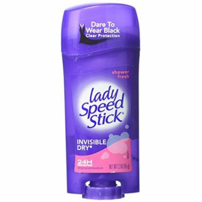 3 Pk Lady Speed Stick Shower Fresh Invisible Dry Antiperspirant Deodorant 2.3 Oz