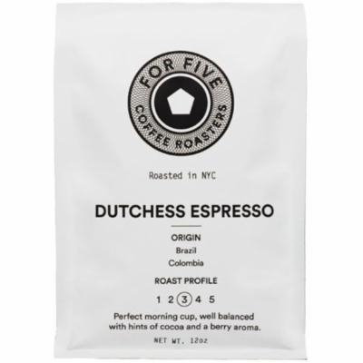 3 Pack - For Five Dutchess Espresso Whole Bean 12oz