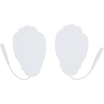 Pair of Pin-Inserted White Large Hand-Shaped Pad