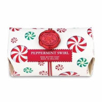Michel Design Works Bath Soap Bar 9 Oz. - Peppermint Swirl