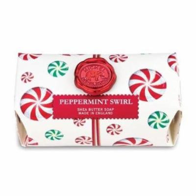 Michel Design Works Bath Soap Bar 9 Oz. - Peppermint Swirl