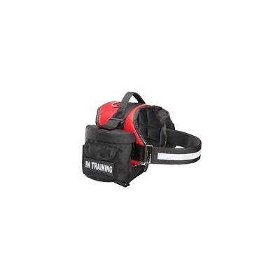 Doggie Stylz in Training Service Dog Harness with Removable Saddle Bag Backpack Pack Carrier Traveling Carrying Bag. 2 Removable in Training Patches. Please Measure Dog Before Ordering. Made