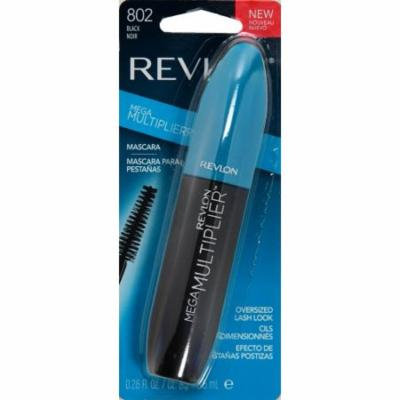 Revlon Mega Multiplier Mascara, Black (Pack of 6)