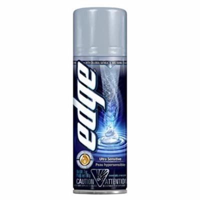 8 Pack Edge Shave Gel, Fragrance Free, Ultra Sensitive, With Oat Meal 7 Oz Each