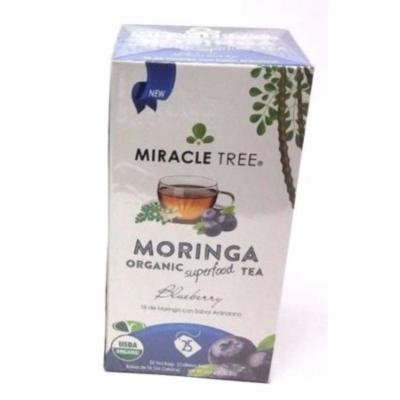 Miracle Tree Moringa Tea, Blueberry 25 teabags