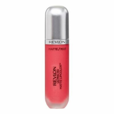 Revlon Ultra HD Matte Lipcolor, 635 Passion, 0.2 Oz (Pack of 6)