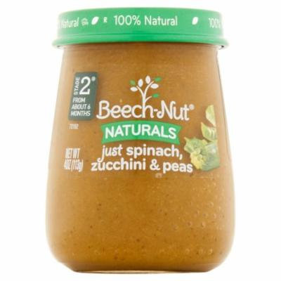 Beech-Nut Naturals Baby Food Spinach & Zucchini - 4oz (Pack of 4)