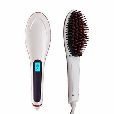 LCD Display Electric Heating Hair Straightening brush Comb