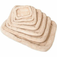 Paws & Pals Deluxe Bolster Pet Bed, Beige, One Size, 840345101723