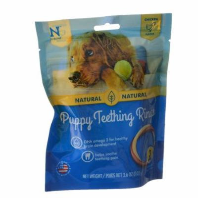 N-Bone Puppy Teething Ring - Chicken Flavor Puppy Teething Ring - 3.5