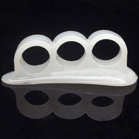 2Pcs Silica Gel Toe Separators Stretchers Alignment Bunion Pain Relief Feet Care